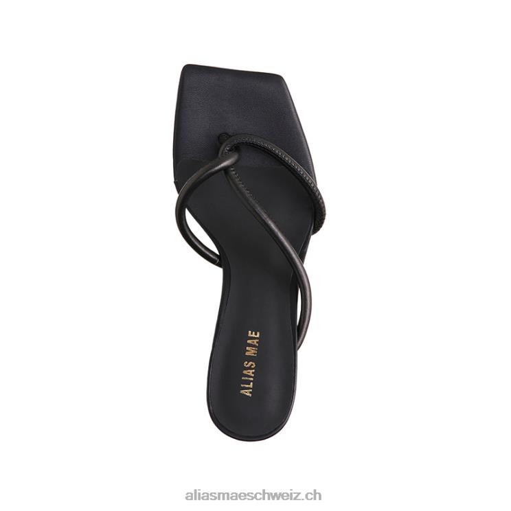 CH Alias Mae baz schwarzes Leder V6F8N5
