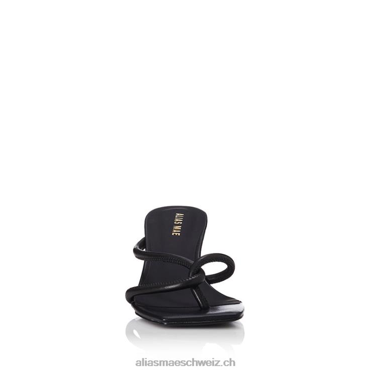 CH Alias Mae baz schwarzes Leder V6F8N5