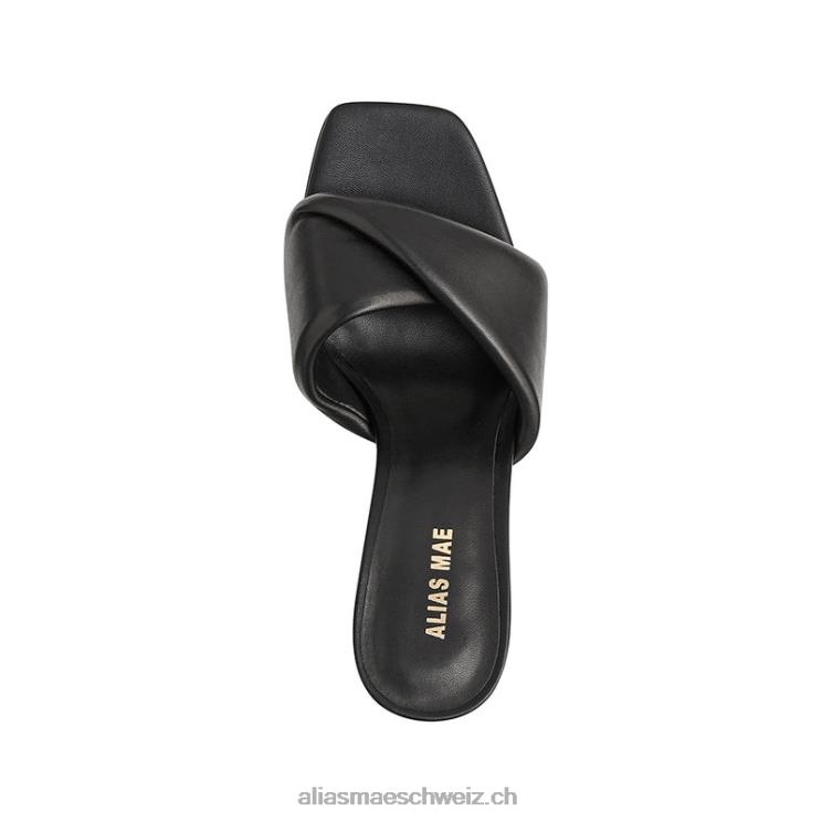 CH Alias Mae liv schwarzes Leder V6F8N123