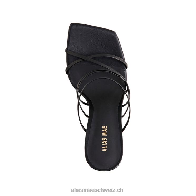 CH Alias Mae monty schwarzes Leder V6F8N26