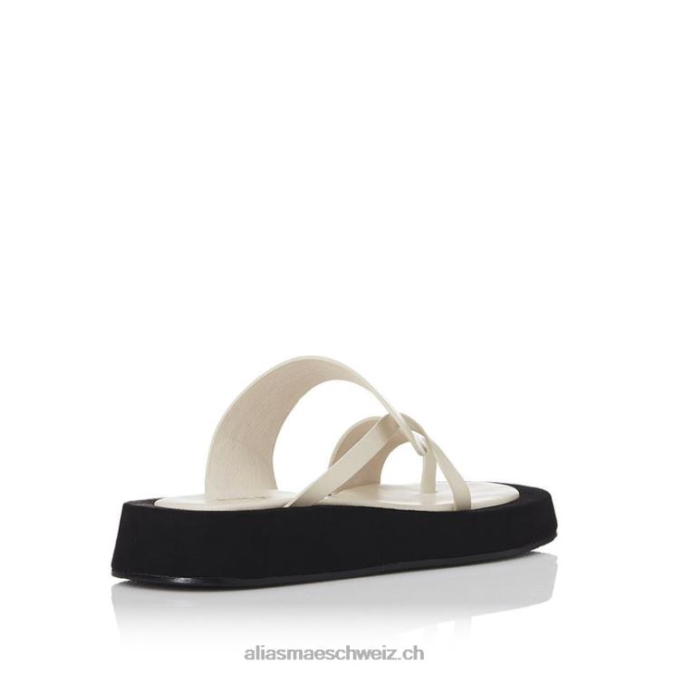 CH Alias Mae Polo schwarzes Leder V6F8N169