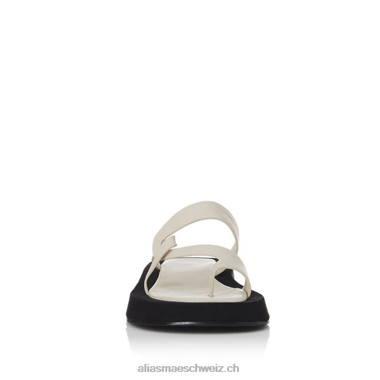 CH Alias Mae Polo schwarzes Leder V6F8N169