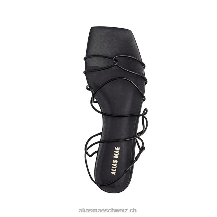 CH Alias Mae greta schwarzes Leder V6F8N170