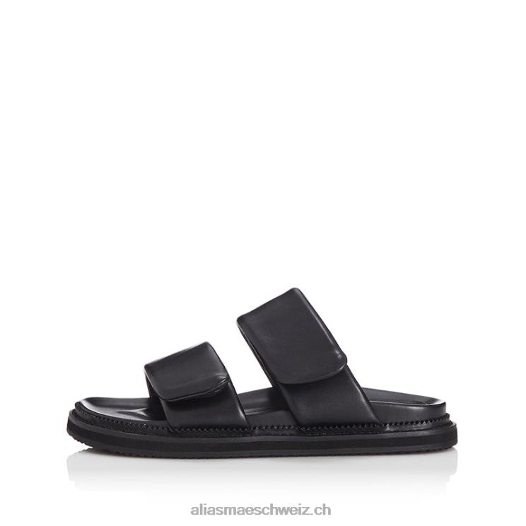 CH Alias Mae parlo schwarzes Leder V6F8N147