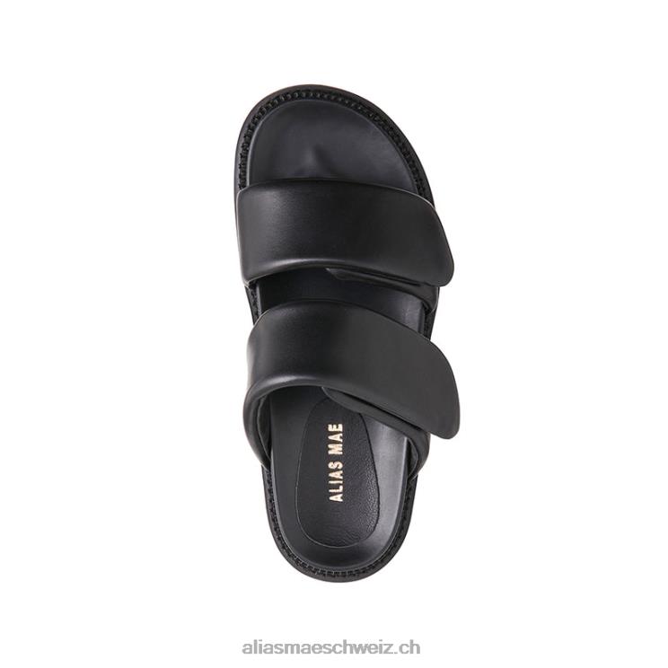 CH Alias Mae parlo schwarzes Leder V6F8N147