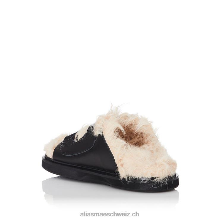 CH Alias Mae patti Schwarz/Naturlammfell/Leder V6F8N154