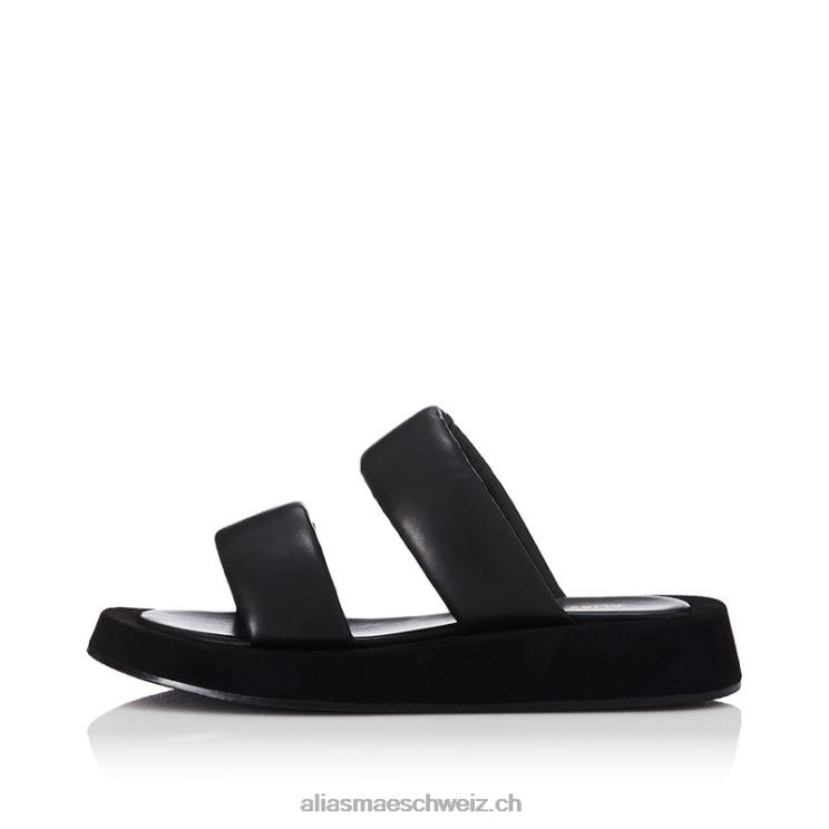 CH Alias Mae poe schwarzes Leder V6F8N148