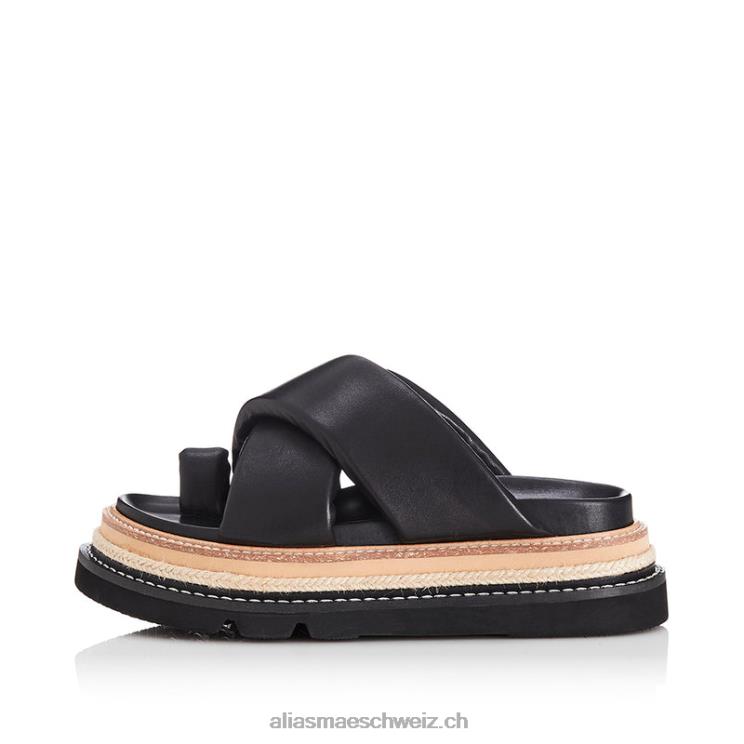 CH Alias Mae venga schwarzes Leder V6F8N150