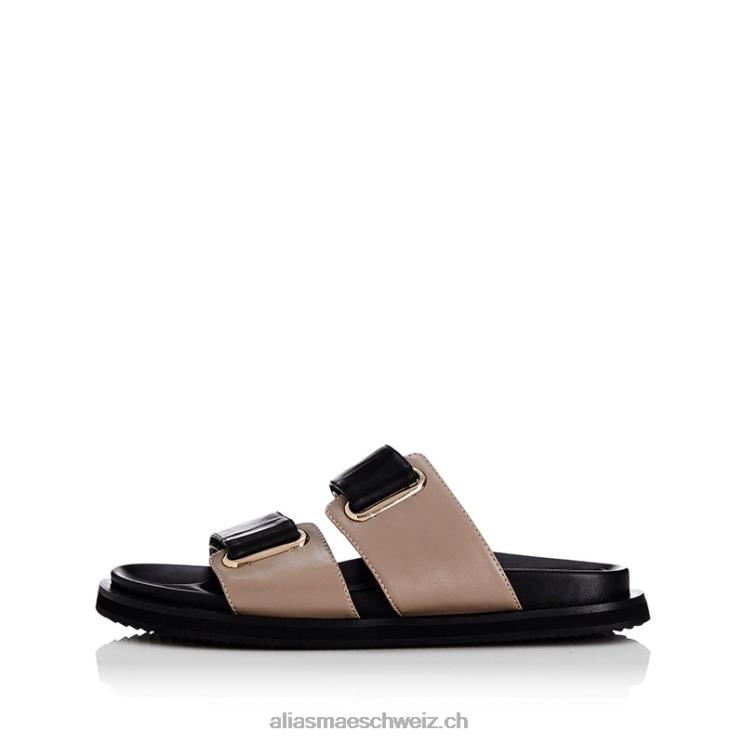 CH Alias Mae zügig Latte-Leder V6F8N144