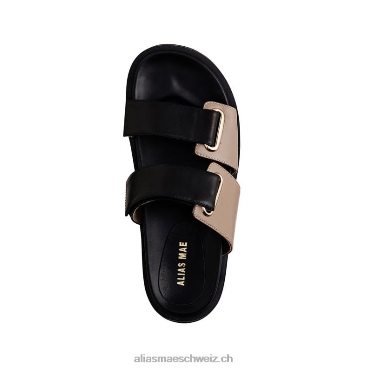 CH Alias Mae zügig Latte-Leder V6F8N144