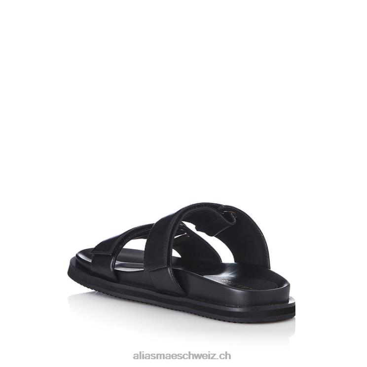 CH Alias Mae zügig schwarzes Leder V6F8N145