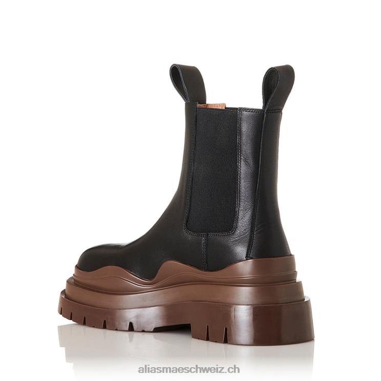 CH Alias Mae Elf Schwarz/Kaffeefarbenes Leder V6F8N213