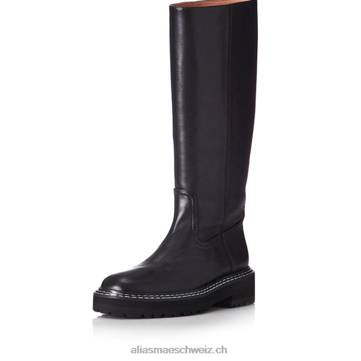 CH Alias Mae Roxanne schwarzes Leder V6F8N182